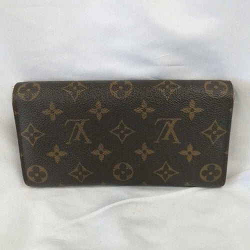 Louis Vuitton Monogram Portefeuille Sarah Long Wallet M61734 Brown
