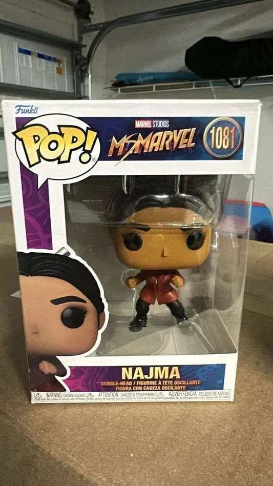 Funko Pop! Marvel Ms. Marvel Najma #1081 Vinyl Figure New in Box