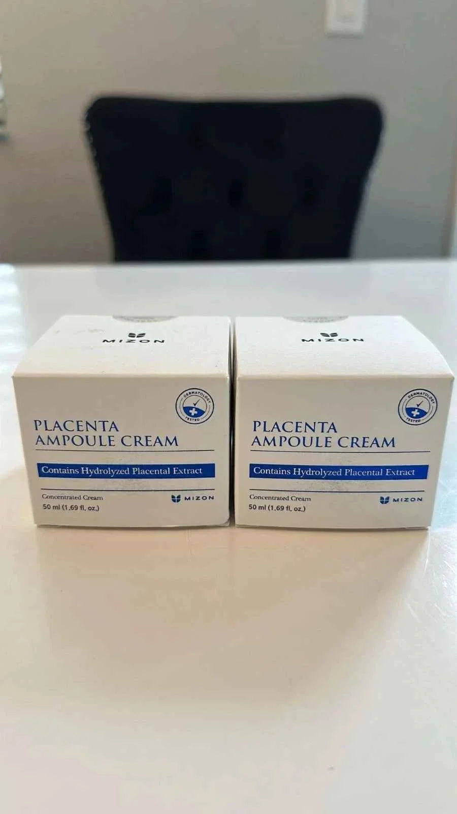 Title: 2 Pack Mizon Placenta Cream 50ml | Firming, Anti-Wrinkle & Deep Moisturizing K-Beauty Skincare
