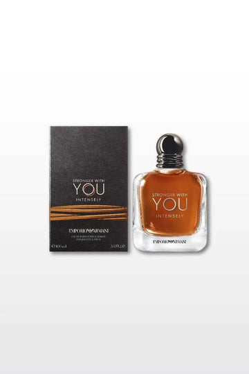 Armani Stronger With You Intensely EDP for Men 3.4 oz / 100 mL New
