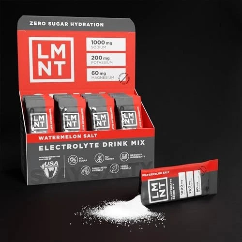 Electrolyte Drink Mix Zero Sugar Watermelon Flavor – 30 Pack