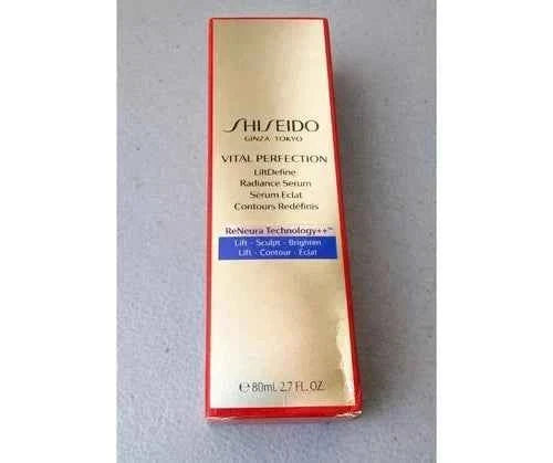 Shiseido Vital Perfection LiftDefine Radiance Serum 80ml / 2.7 fl oz New Sealed