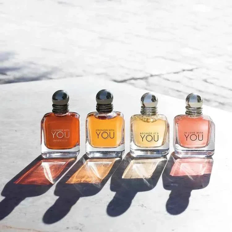 Armani Stronger With You Intensely EDP for Men 3.4 oz / 100 mL New