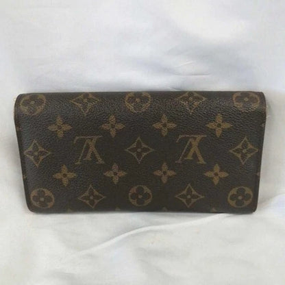 Louis Vuitton Monogram Portefeuille Sarah Long Wallet M61734 Brown