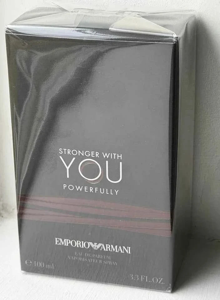 Emporio Armani Stronger With You Powerfully EDP 3.3oz / 100ml New Sealed