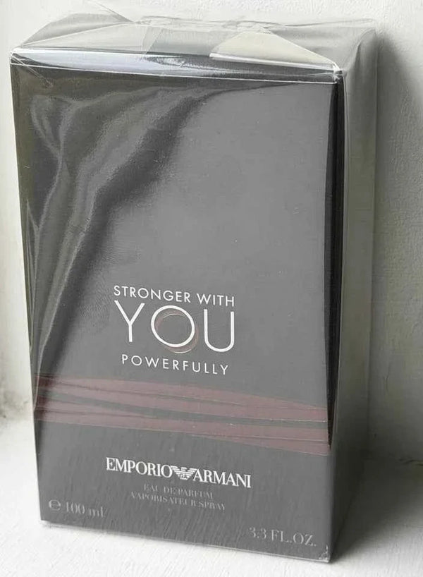 Emporio Armani Stronger With You Powerfully EDP 3.3oz / 100ml New Sealed