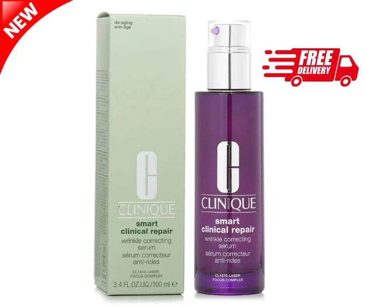 Clinique Smart Clinical Repair Wrinkle Correcting Serum 3.4oz / 100ml Jumbo NIB