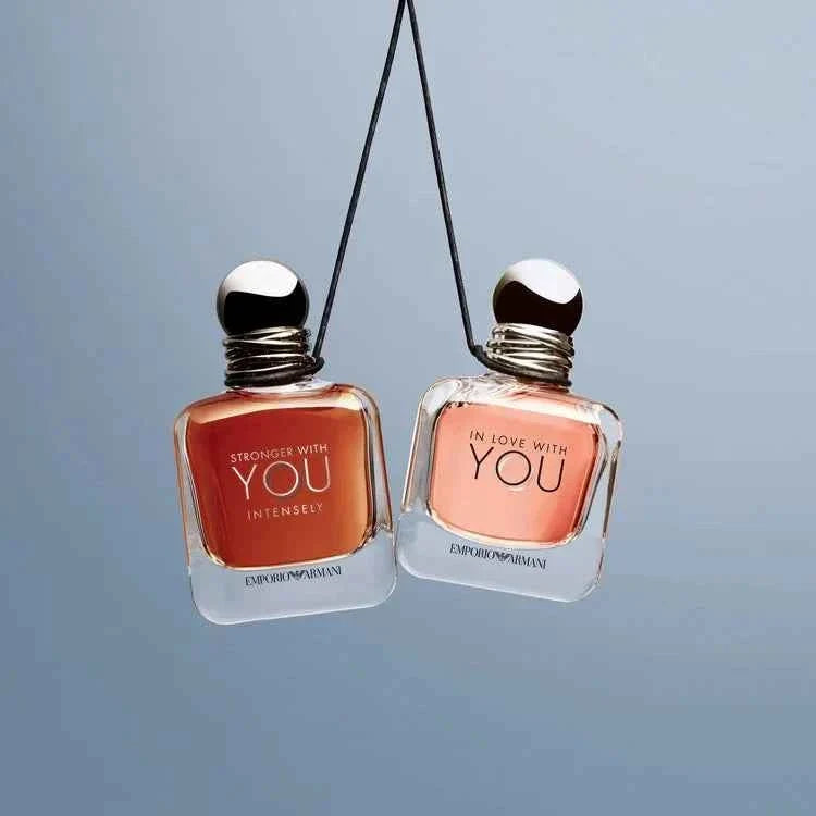 Armani Stronger With You Intensely EDP for Men 3.4 oz / 100 mL New
