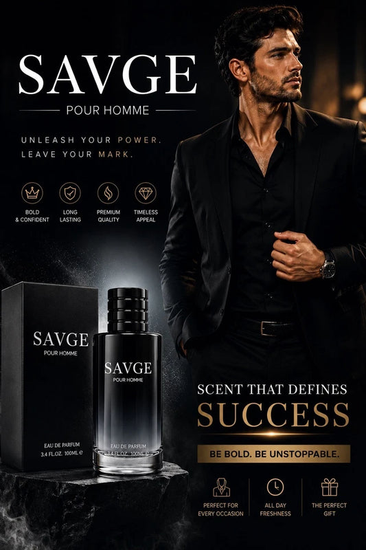 SAVGE Pour Homme EDP – 100ml Men’s Fragrance